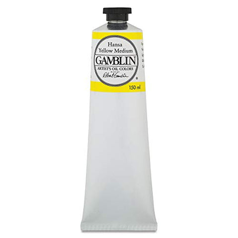 5.07 oz. Artists' Grade Oil Color-Color: Hansa Yellow Med.