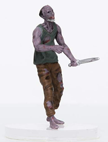 Characters of Adventure - Zombie Male Human Slasher - Plastic Miniature for D&D or Pathfinder