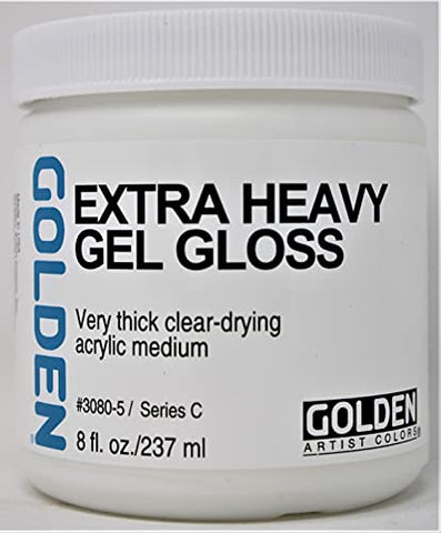 Golden Artist Colors 8 Oz Extra Heavy Gel Gloss