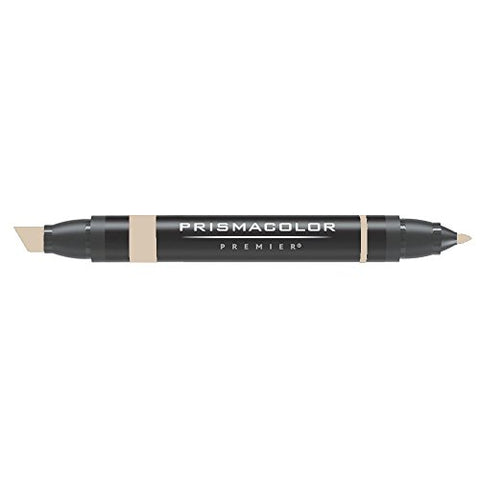 Prismacolor Double-Ended Marker, Broad and Fine Tip, PM89 Light Walnut (3507)