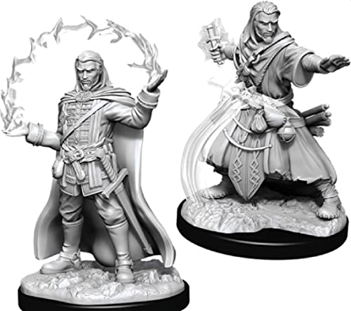 WizKids D&D Nolzurs Marvelous Upainted Miniatures: Wave 11: Male Human Wizard