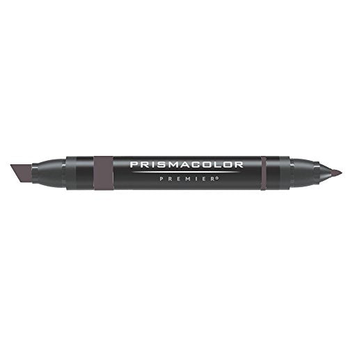 Prismacolor Double-Ended Marker, Broad and Fine Tip, PM106 Warm Gray 80% (3518)