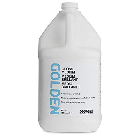 Golden 0003510-8 128oz. - 3.78 Liter - Gloss Polymer Jug - Medium