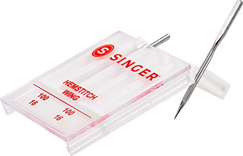 Singer Notions 4795 Hemstitch Wing Needles (2 Per Pack), Multicolor