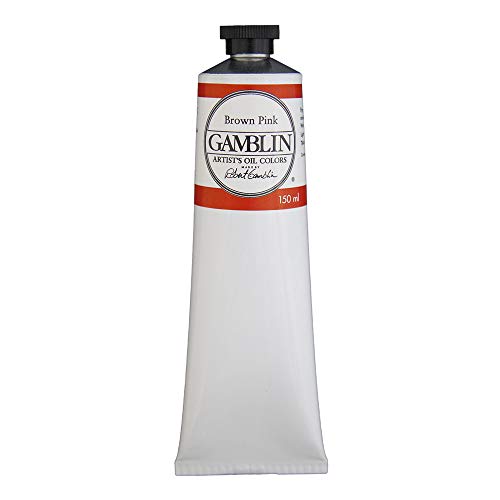 5.07 Ounce Artists' Grade Oil Color: Brown Pink