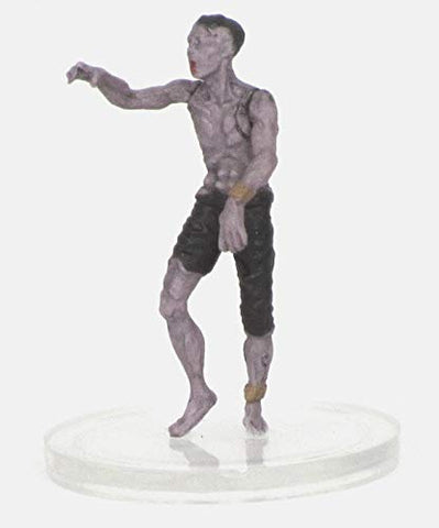 Characters of Adventure - Zombie Male Human Reacher - Plastic Miniature for D&D or Pathfinder