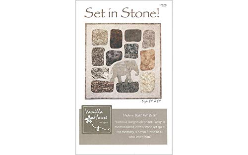 Vanilla House Set in Stone Ptrn