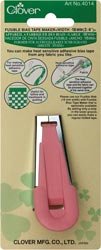 Clover Needlecrafts Bulk Buy Fusible Bias Tape Maker 3/4 inch 4014C (2-Pack)