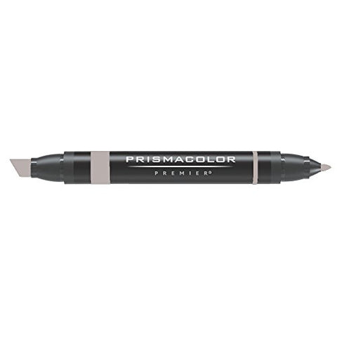 Prismacolor Double-Ended Marker, Broad and Fine Tip, PM158 French Gray 40% (3570)