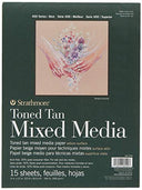 Strathmore 462-209, 400 Series Toned Tan Mixed Media Pad, 9