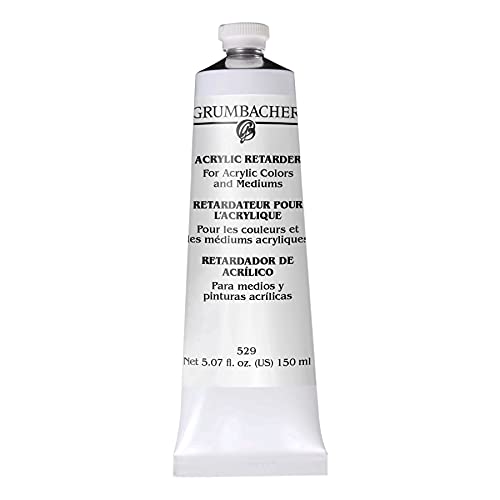 Grumbacher Acrylic Retarder for Acrylic Colors and Mediums, 5.07 oz. Tube