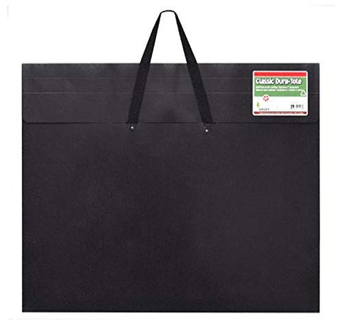 Star Products Black 17 22 2-Inch Dura Tote Classic Poly Portfolio, 17x22x2