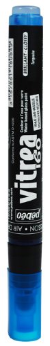 Pebeo Vitrea 160, Glossy Glass Paint Marker - Turquoise