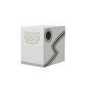 Card Deck Box Double Shell: White/Black - Dragon Shield