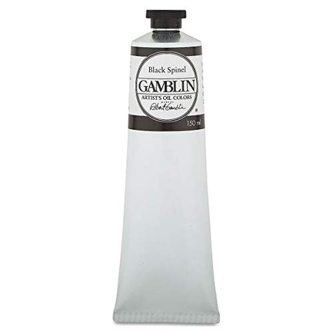 Gamblin Artist Oil Color - Black Spinel - 150 ml Tube