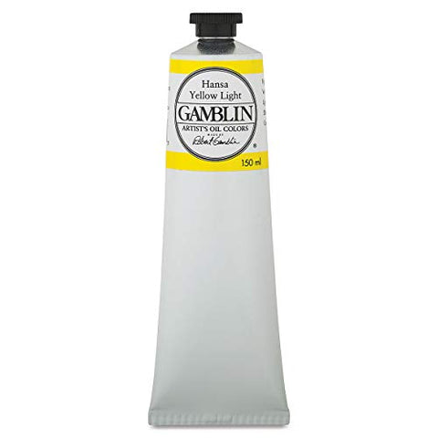 Gamblin Artist Oil Color - Hansa Yellow Light - 150 ml Tube