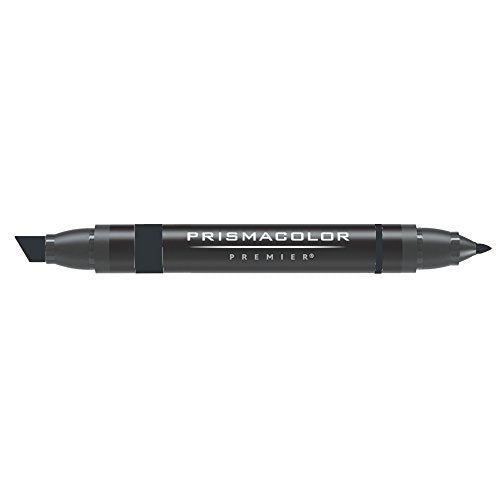Prismacolor Double-Ended Marker, Broad and Fine Tip, PM116 Cool Gray 90% (3528)