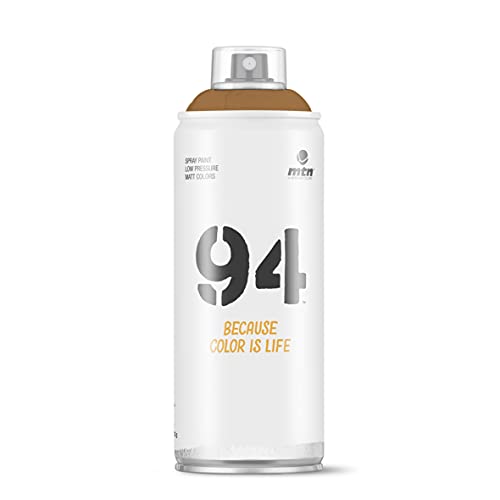 MTN 94 Spray Paint, Matt Finish, 400ml Can, Colour: / Judea Brown - Transparent