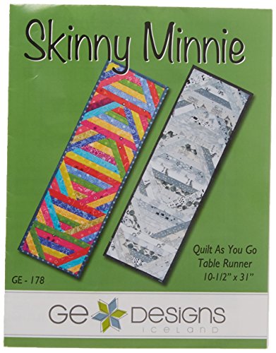 G.E. Designs Skinny Minnie Table Runner Pattern