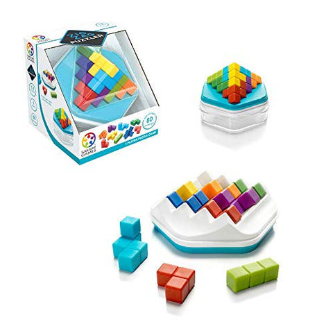 SmartGames Zig Zag Puzzler - A Skill-Building 3D Puzzle Game with 2 Play Modes for Ages 12 - Adult