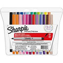 Sharpie Precision Point Permanent Markers, Ultra-Fine Point, Assorted Colors, Set of 24