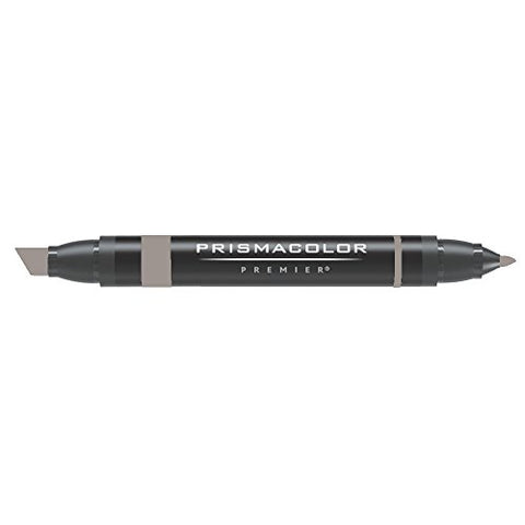 Prismacolor Double-Ended Marker, Broad and Fine Tip, PM160 French Gray 60% (3572)