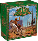 US Telegraph Board Game | Interactive Tile-Placement Game | Historical Settlement Game | Strategy Game for Adults and Kids | Ages 10+ | 2-4 Players | Avg. Playtime 45-60 Minutes | Made by Super Meeple