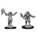 WizKids Dungeons & Dragons Nolzur's Marvelous Unpainted Miniatures: Female Dragonborn Fighter