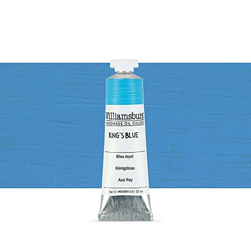 Williamsburg Oil 37ml Tube, Kings Blue (60008139)