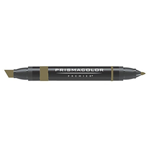 Prismacolor Double-Ended Marker, Broad and Fine Tip, PM172 Light Umber (3584)