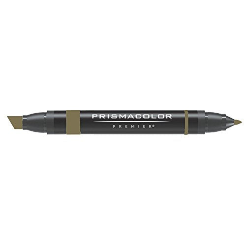 Prismacolor Double-Ended Marker, Broad and Fine Tip, PM172 Light Umber (3584)