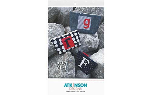 Atkinson Designs Letter Zip Pattern, None