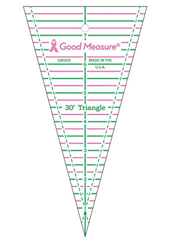 Good Measure 30 Degree Triangle Ruler