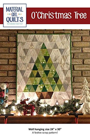 O'Christmas Tree Wall Hanging Pattern