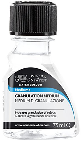 Winsor & Newton Water Color Granulation Medium, 75ml, 2.53 Fl Oz (Pack of 1), Clear, 2