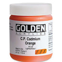 4 Oz Heavy Body Acrylic Color Paints Color: Cadmium Orange