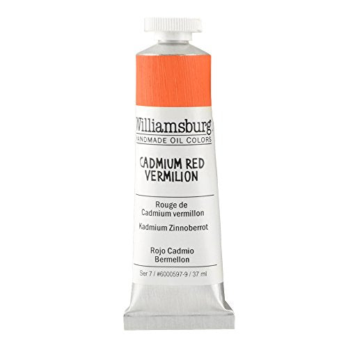 Williamsburg Oil 37ml Tube, Cadmium Red Vermilion (60005979)