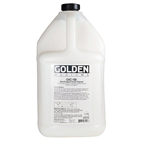 Golden GAC-100 Acrylic Polymer 128 oz