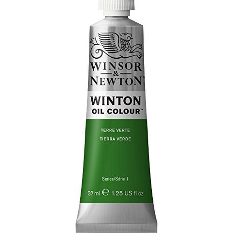 Winsor & Newton 1414637 Winton Oil Color Paint, 37-ml Tube, Terre Verte