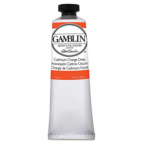 Gamblin Artist Oil 37Ml Cadmium Orange Dp