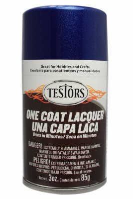 TESTOR CORPORATION Testor 1836MT 3OZ BLU Gloss or Glass Lacquer - Quantity 3