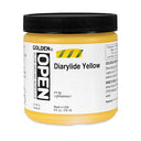 Golden OPEN Acrylic Colors diarylide yellow 8 oz. jar