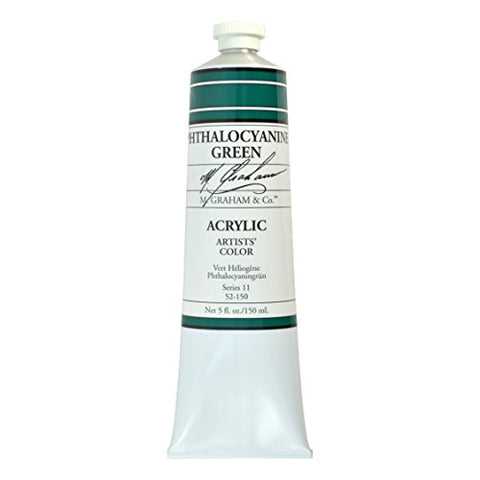 M. Graham & Co. Acrylic Paint Phtalocyanine Green