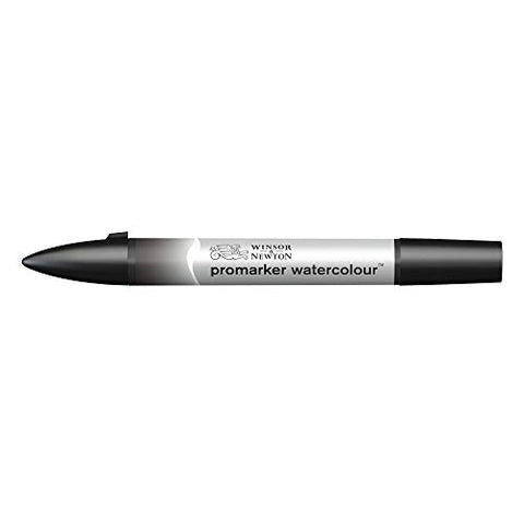 Winsor & Newton Water Colour Brush Marker, Lamp Black