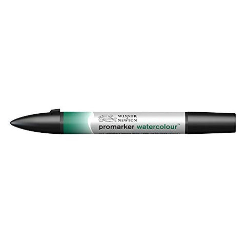 Winsor & Newton Water Colour Brush Marker, Hooker's Green Dark