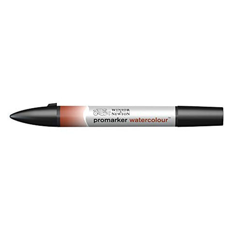 Winsor & Newton Water Colour Brush Marker, Burnt Red