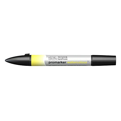 Winsor & Newton Water Colour Brush Marker, Lemon Yellow Hue