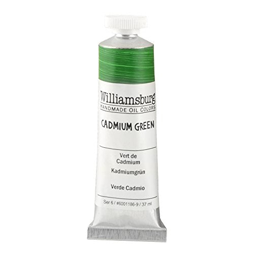 Williamsburg Oil 37ml Tube, Cadmium Green (60011869)