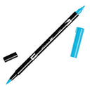 Tombow Dual Brush Pen Art Marker, 443 - Turquoise, 1-Pack