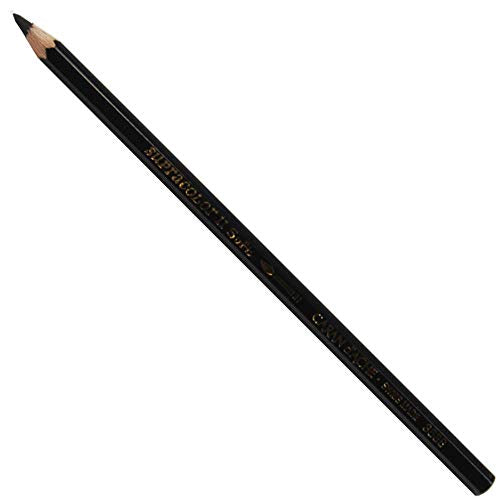 Caran D'ache Supracolor Watersoluble Pencil, Black (3888.009)